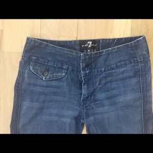 Women’s 7 For All Mankind jeans sz 27 cropped